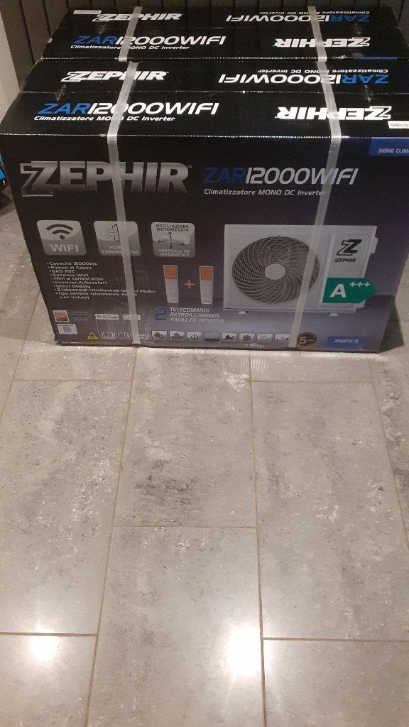 Climatisation Zephir 12000btu 3.5kw avec wifi + 2 télécom, Electroménager, Climatiseurs, Neuf, 60 à 100 m³, Climatisation murale