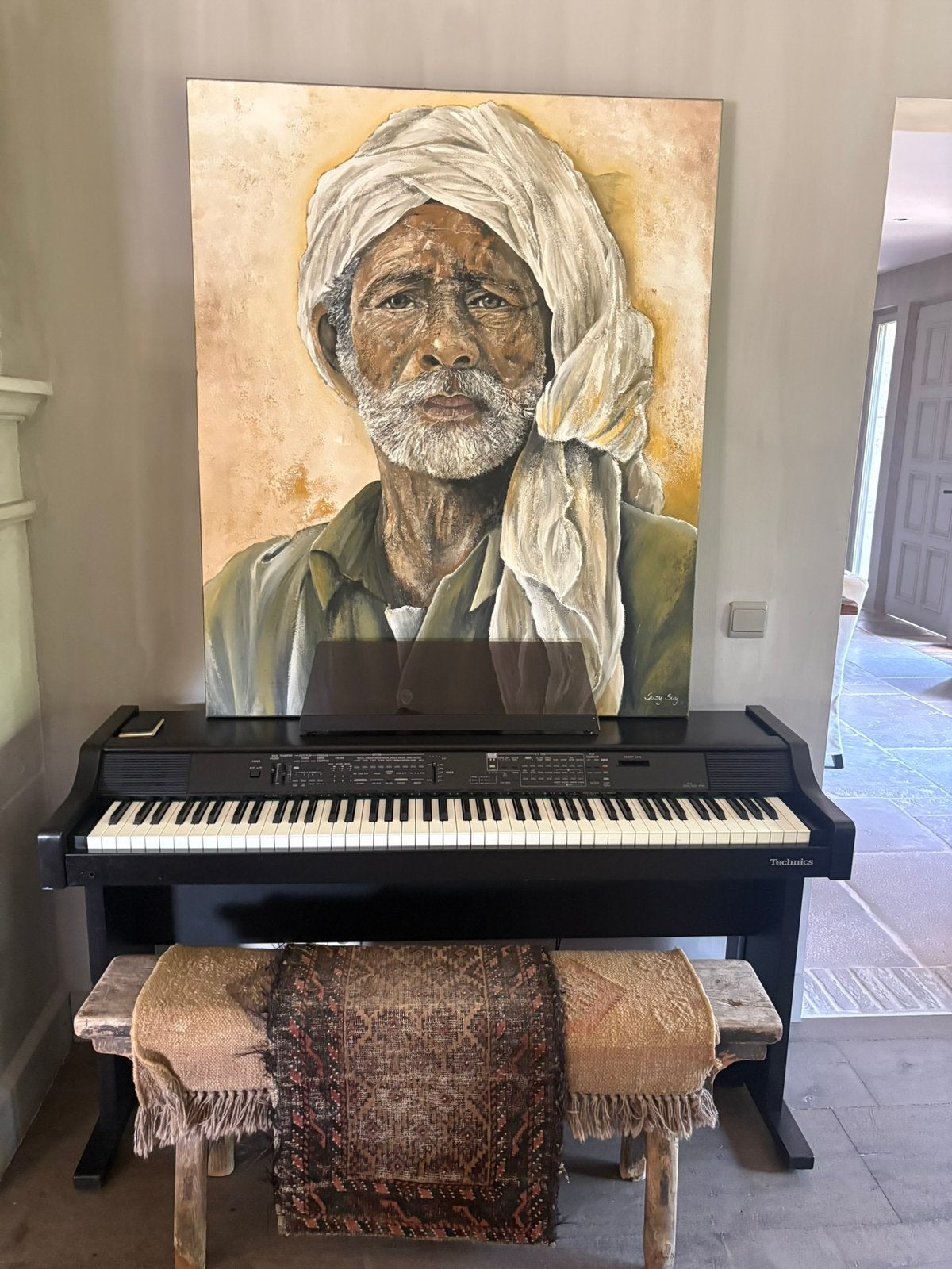 Piano Technics PR60, Muziek en Instrumenten, Piano's, Ophalen, Zo goed als nieuw, Piano