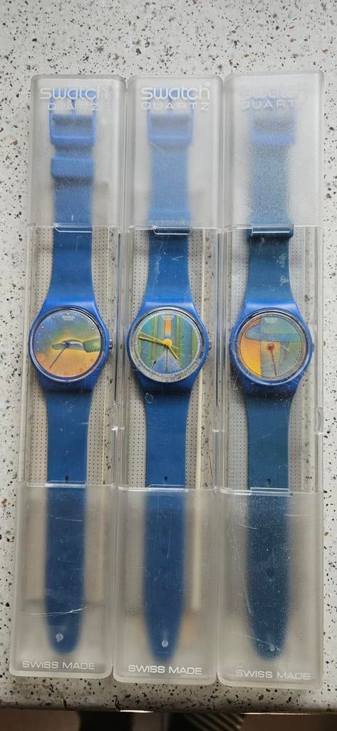 Collection Swatch Jean Michel Felon., Enlèvement, Neuf, Bleu