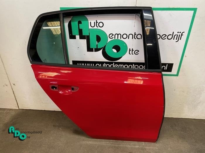 Portière 4portes arrière droite d'un Volkswagen Golf (Golf, Volkswagen, -, 3 mois de garantie, Utilisé