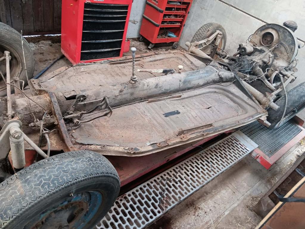 Chassis kever ovaal, Enlèvement
