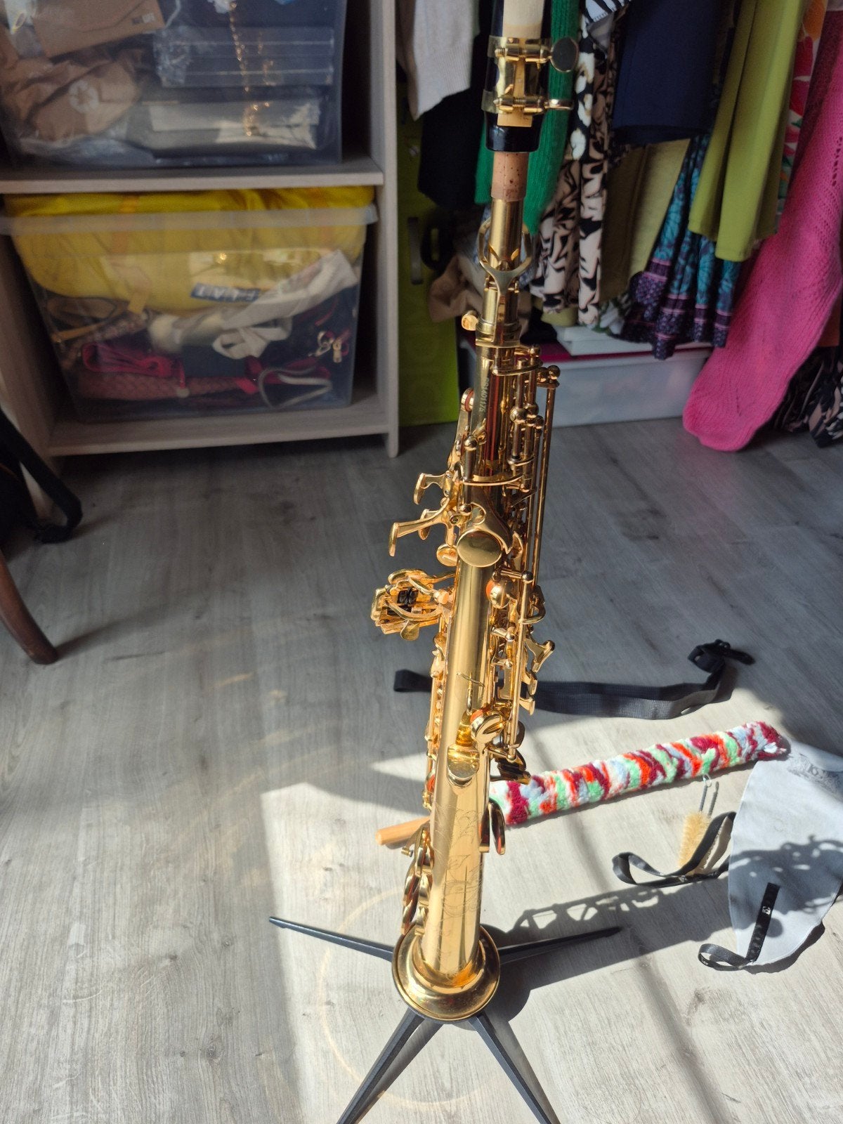 sax soprano SML Paris, Ophalen, Zo goed als nieuw, Sopraan