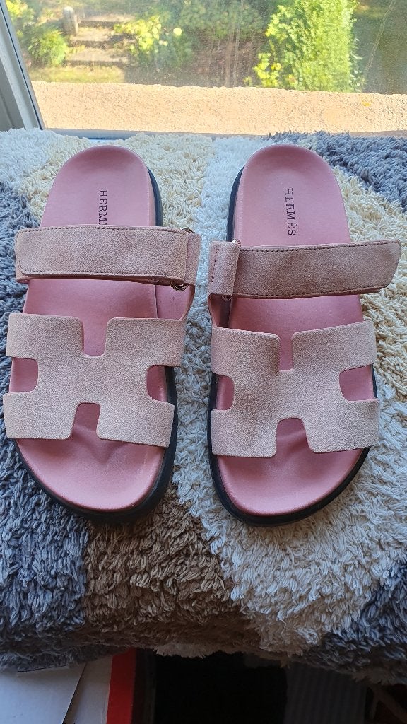 Chypre sandal HERMES, Kleding | Dames, Sokken en Kousen, Ophalen of Verzenden, Zo goed als nieuw
