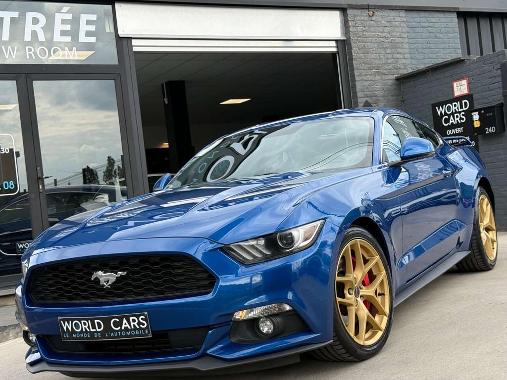 Ford Mustang 2.3 EcoBoost DRIVE SELECT - KEYLESS - NAVIGATIO, Cuir, Achat, Euro 6, Entreprise