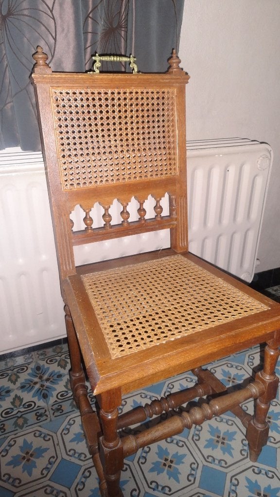 Chaise cannelée, Antiquités & Art, Enlèvement