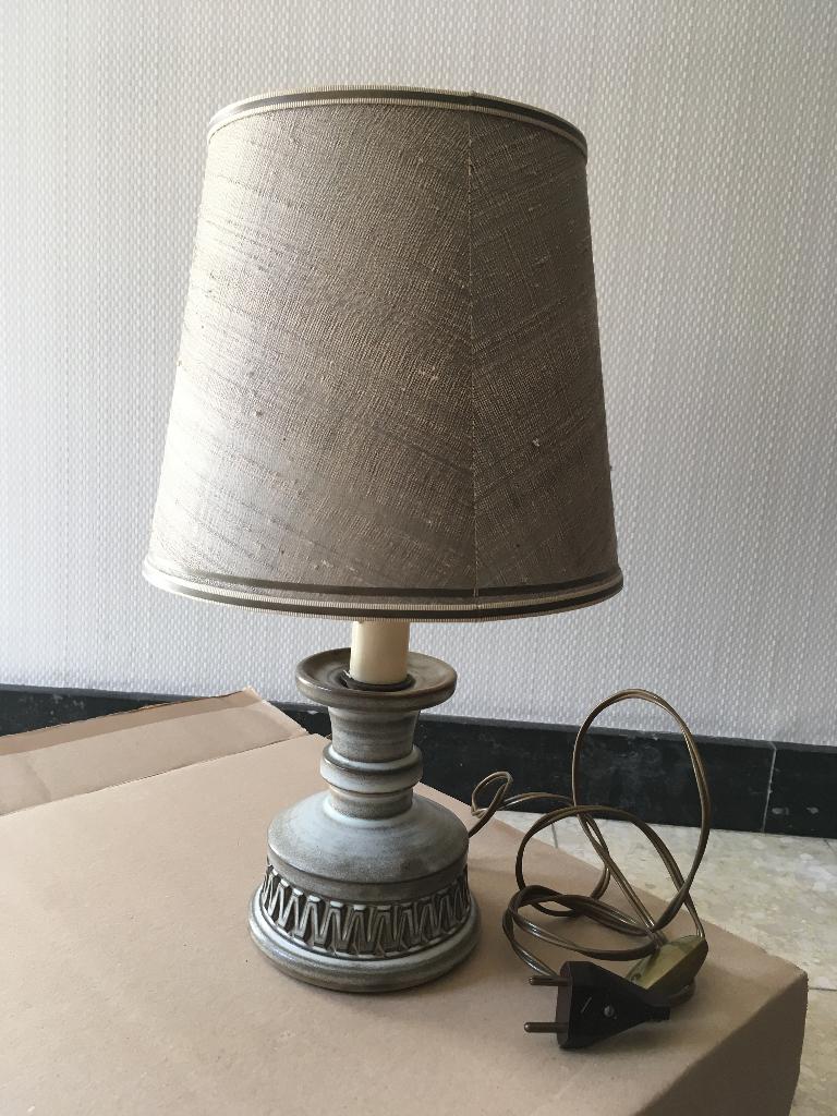Vintage lamp, Huis en Inrichting, Ophalen of Verzenden, Zo goed als nieuw, Minder dan 50 cm