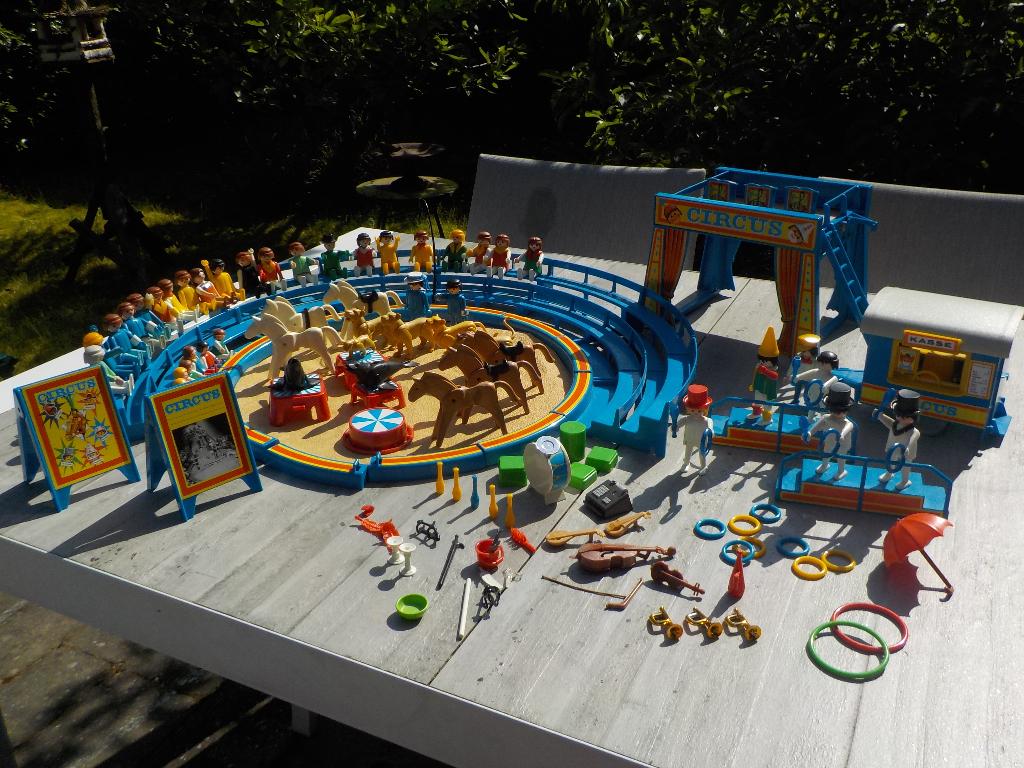 vintage grote circus set van Playmobil - prachtige staat, Kinderen en Baby's, Speelgoed | Playmobil, Ophalen of Verzenden, Zo goed als nieuw