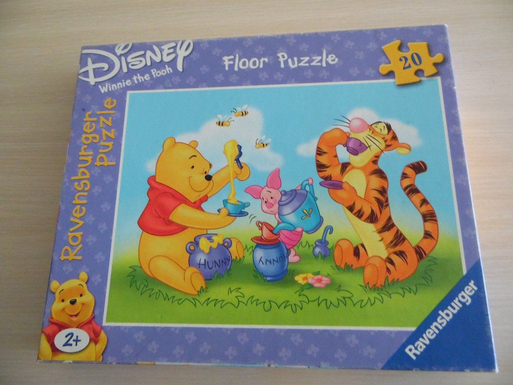 PUZZLE WINNIE L'OURSON 20 PIÈCES     RAVENSBURGER, Enlèvement ou Envoi, 10 à 50 pièces, Comme neuf, 2 à 4 ans