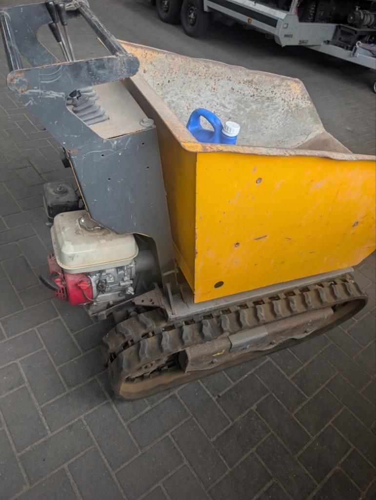 Rups dumper honda, Ophalen