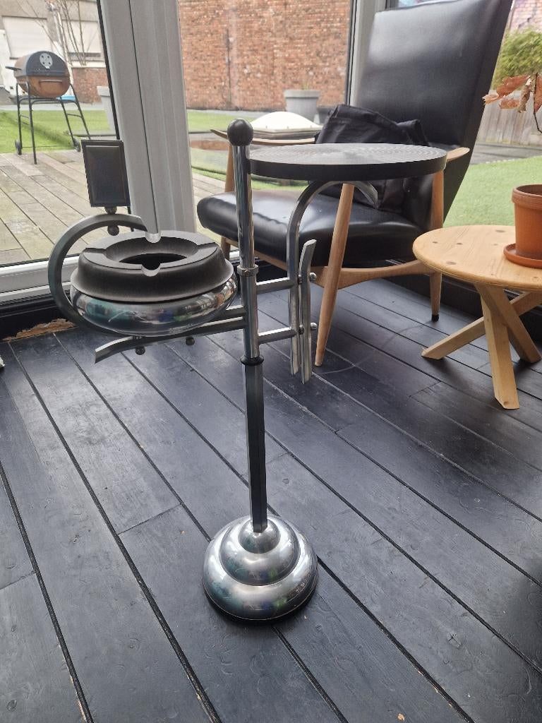 staand assenbak art deco, Ophalen