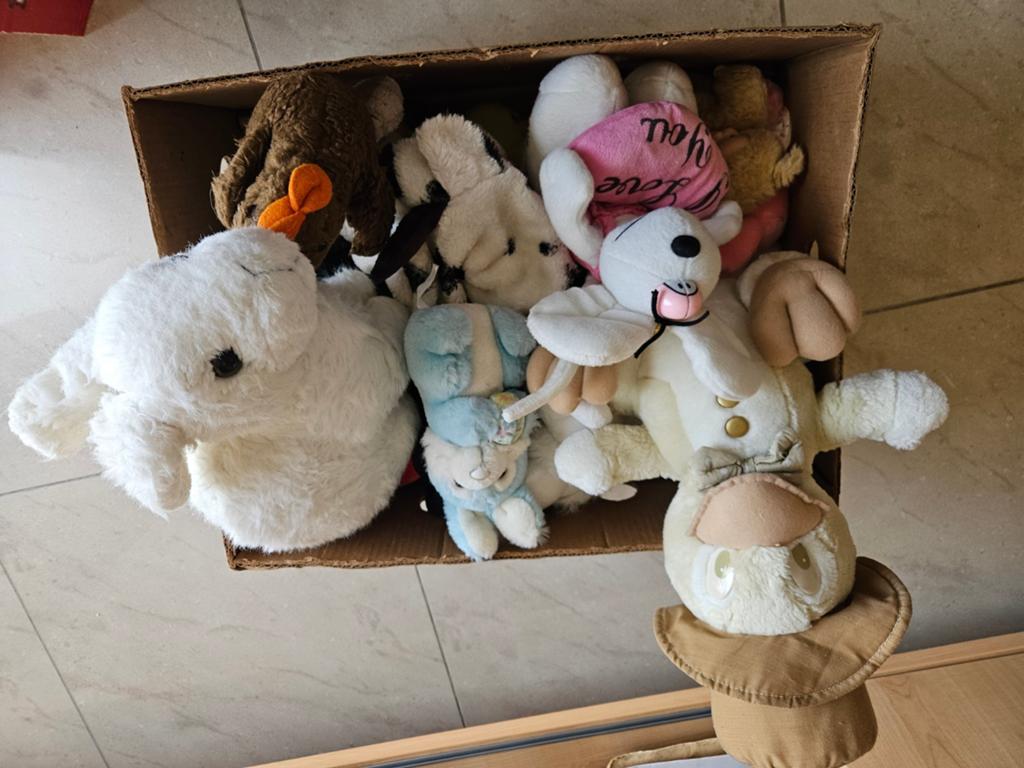 Gratis knuffels, Ophalen