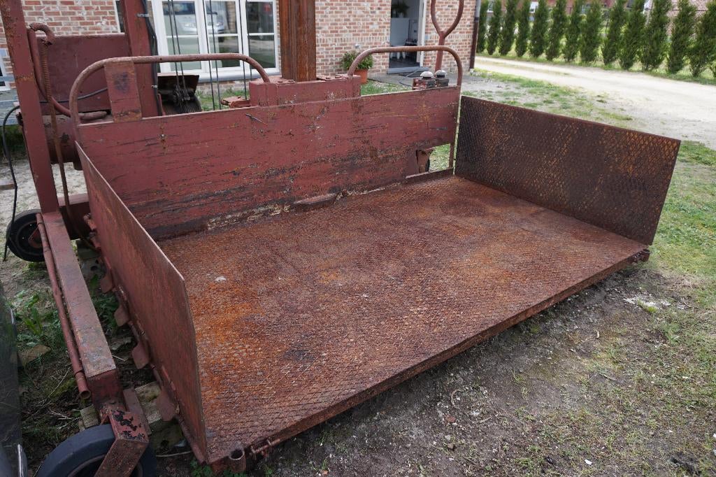 Mobiele laadbrug / hefplatform 1500 kg, Ophalen, Transport