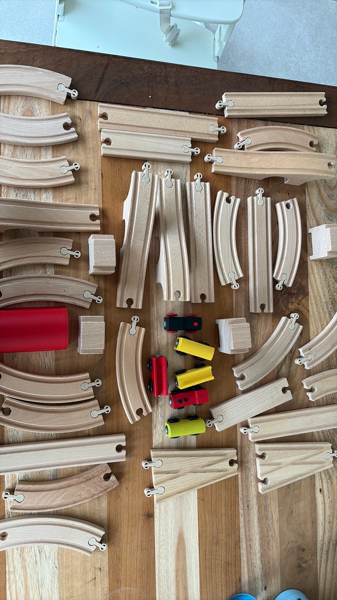 Houten trein ikea, Ophalen, Zo goed als nieuw