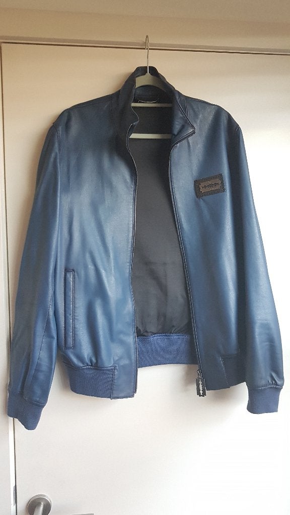 Veste Philipp Plein, Enlèvement, Comme neuf, Taille 46 (S) ou plus petite, Bleu