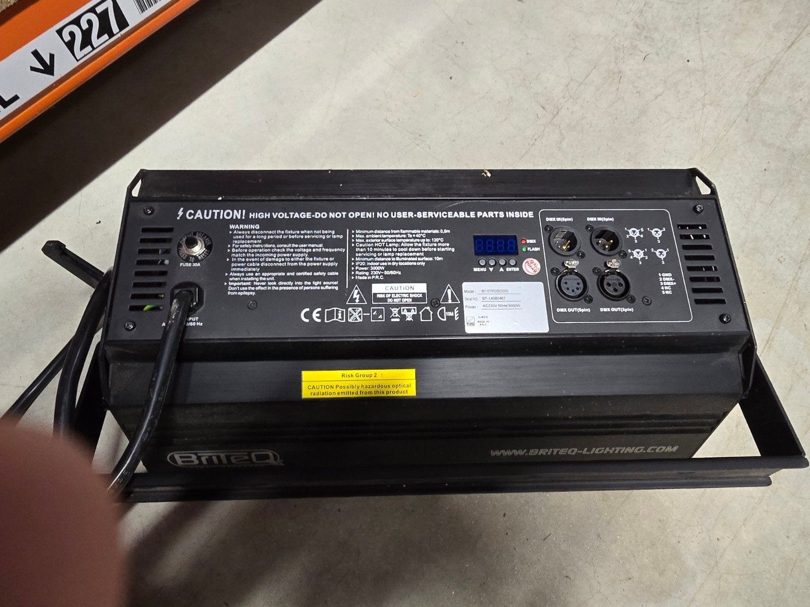 uitverkoop licht briteq, Muziek en Instrumenten, Licht en Laser, Ophalen, Licht