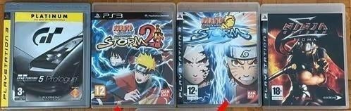Jeux PS3 au choix (Gran Turismo, Naruto, etc.), Enlèvement ou Envoi, Neuf