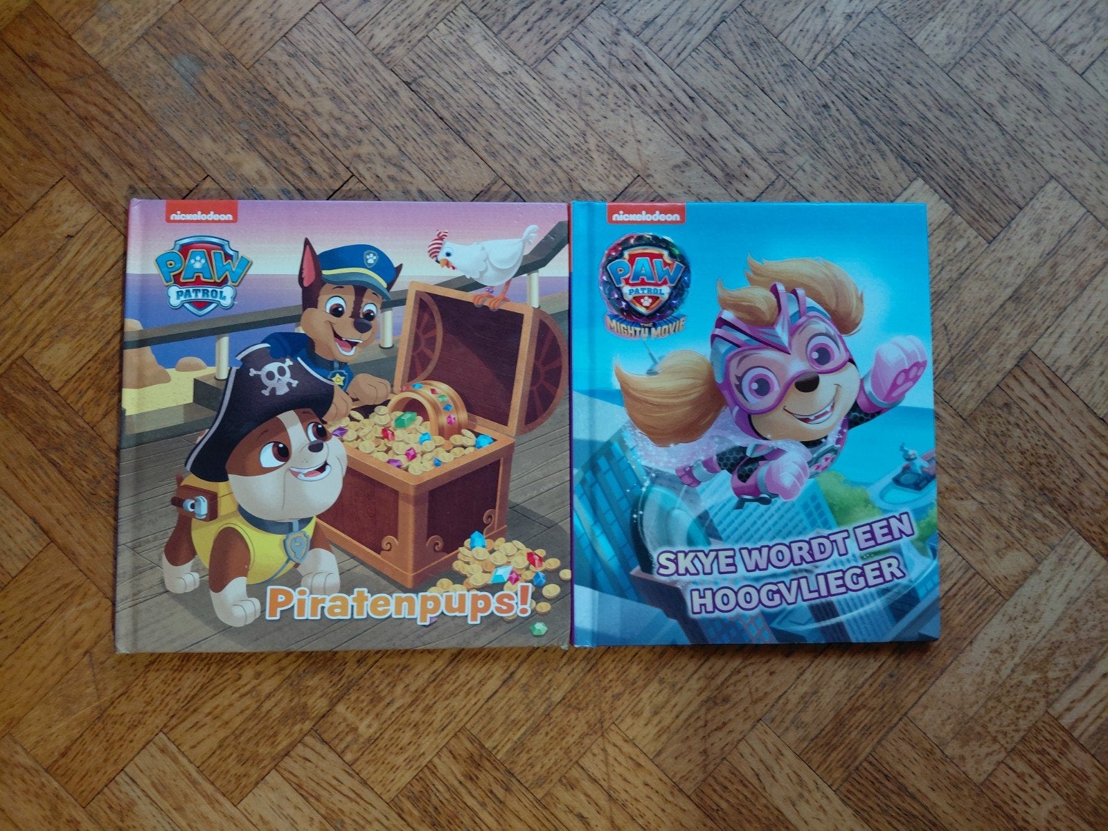 2 boekjes Paw Patrol, Ophalen of Verzenden, Gelezen