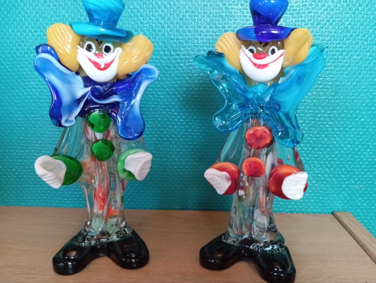 Clown Murano 22,5cm, Antiquités & Art, Enlèvement