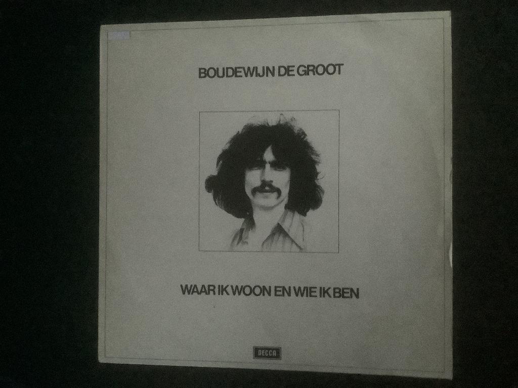 Waar ik woon en wie ik ben - Boudewijn de Groot, Enlèvement, Utilisé, 12 pouces, Autres genres