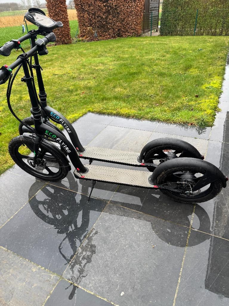 Elektrische steps, Fietsen en Brommers, Ophalen, Zo goed als nieuw, Elektrische step (E-scooter), Eco-flying
