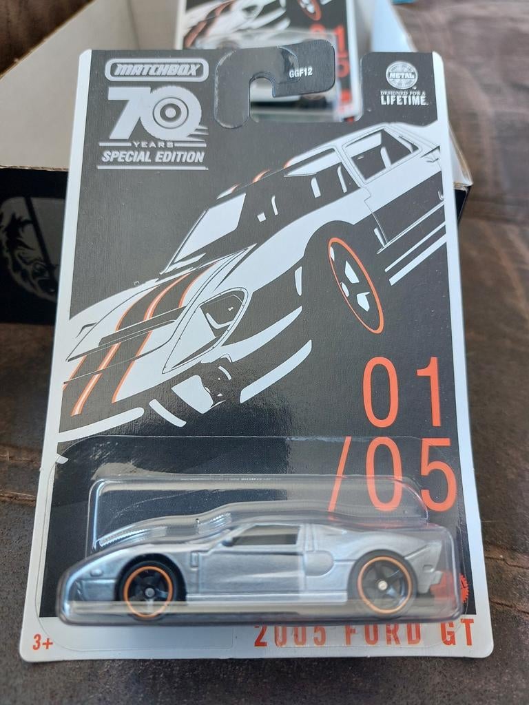 matchbox ford gt 2005 70 jaar, Ophalen of Verzenden, Nieuw, Auto, Matchbox