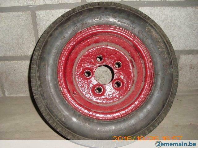 je cherche 1 roue 195/55R10C pour remorque, Ophalen of Verzenden