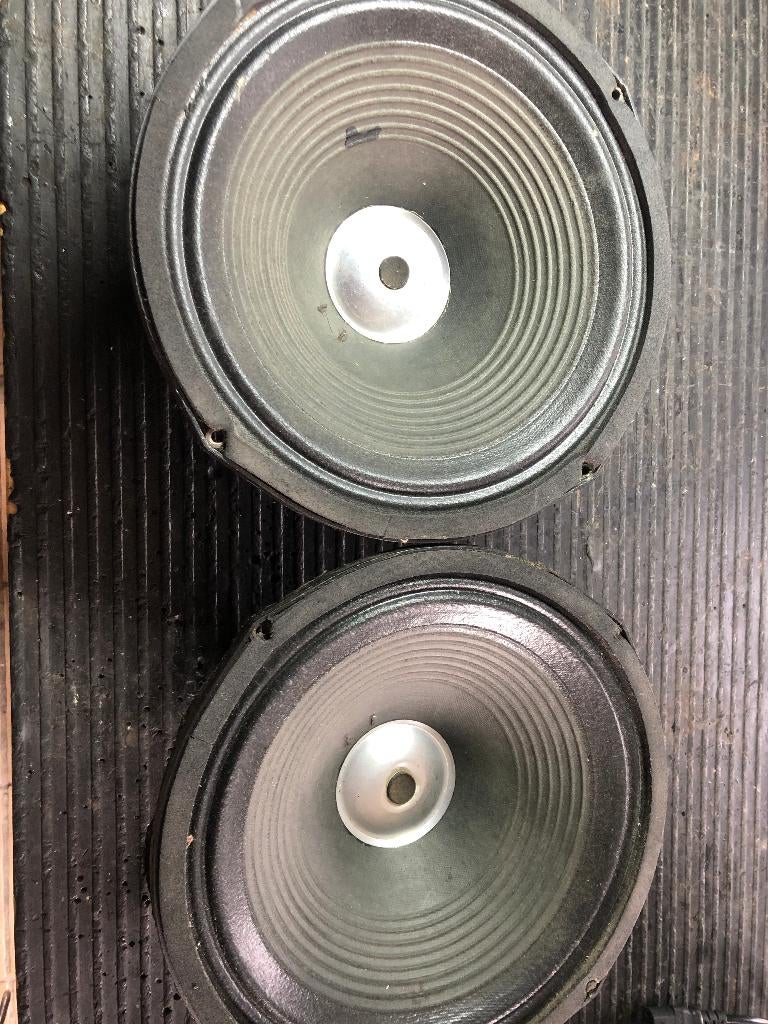 2 x Fane 12" 80L speaker 1977, Autres marques, 60 à 120 watts, Enlèvement, Utilisé