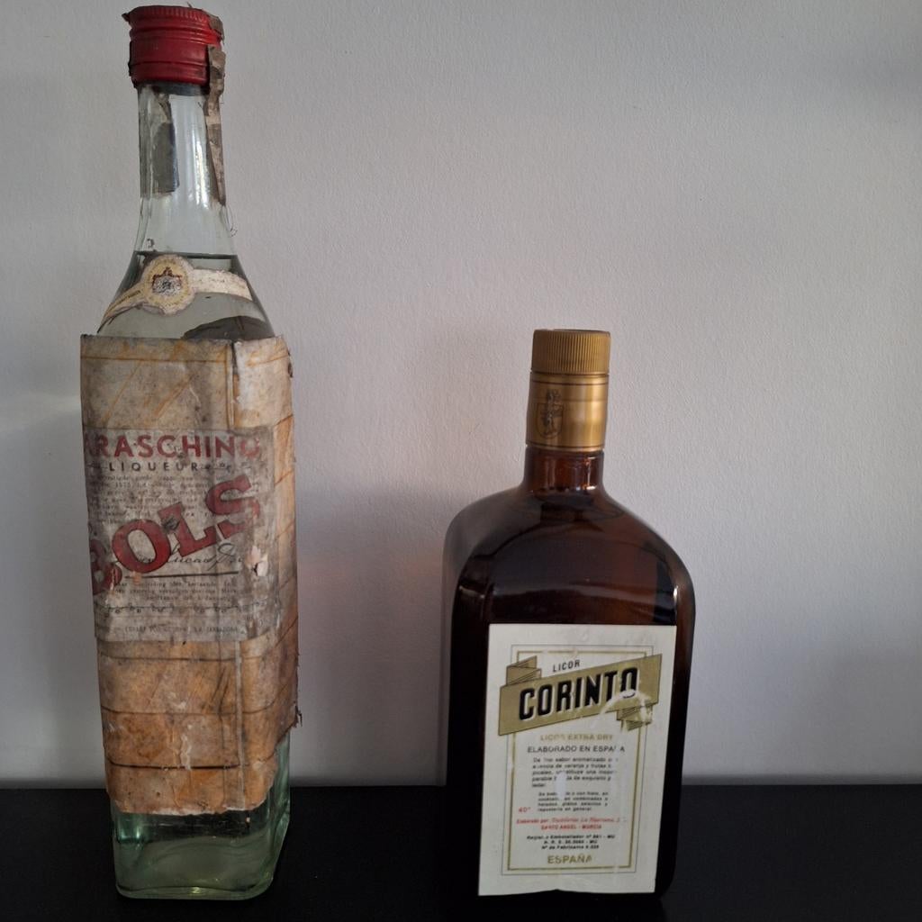 1fles Corinto licor en 1 fles Bols Maraschino, Ophalen of Verzenden, Zo goed als nieuw