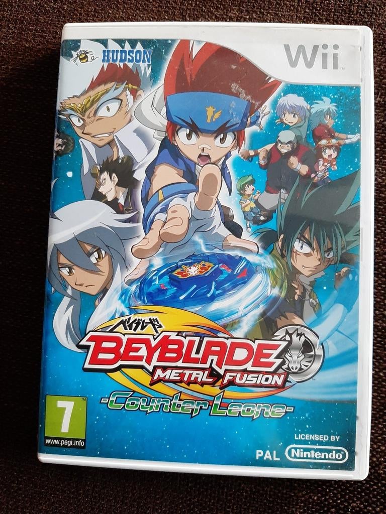 Wii Beyblade Metal fusion (compleet), Ophalen of Verzenden, Zo goed als nieuw