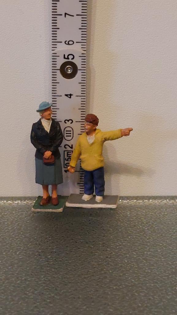 Geschilderde metalen figuren, Ophalen of Verzenden, Zo goed als nieuw, Figuur of Figuren