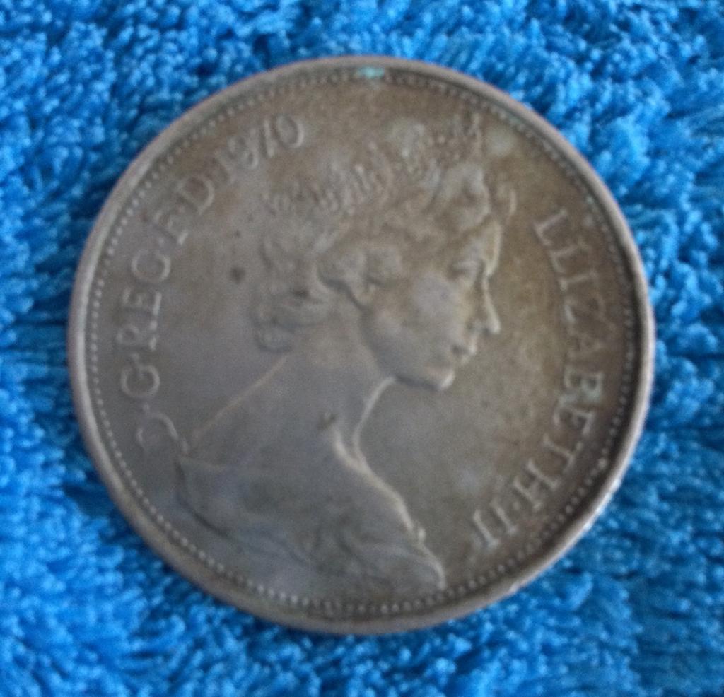 Munt Engeland 10 new pence 1970, Ophalen of Verzenden