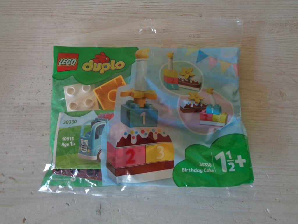 Lego Duplo 30330 - Verjaardagstaart, Ophalen of Verzenden, Nieuw, Complete set, Duplo