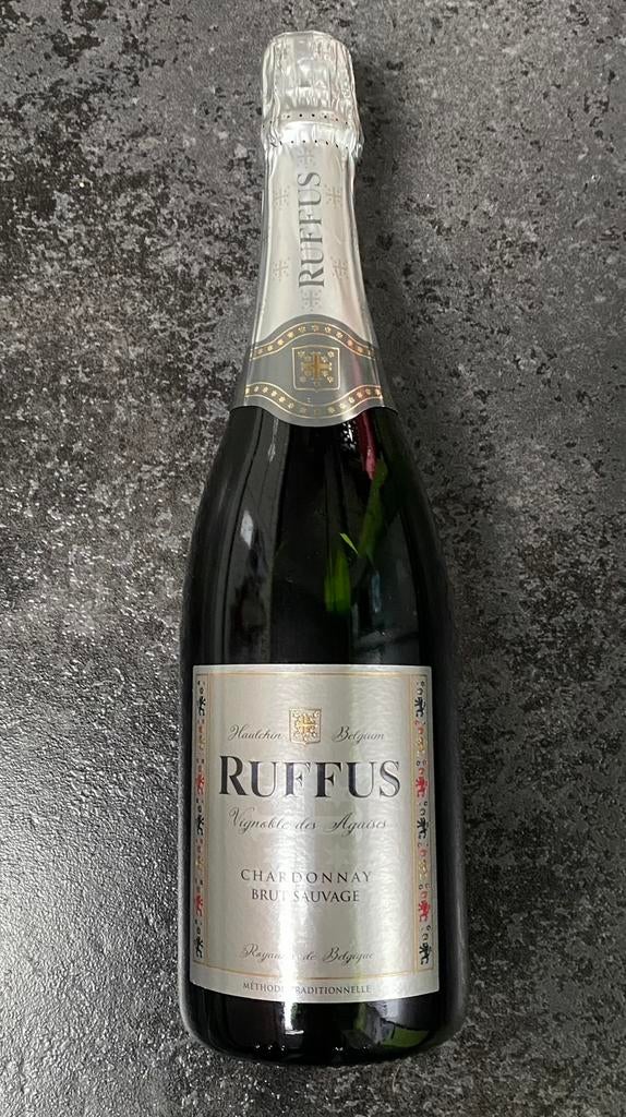 Ruffus Brut Sauvage - 6 bouteilles, Enlèvement, Neuf, Champagne, Pleine