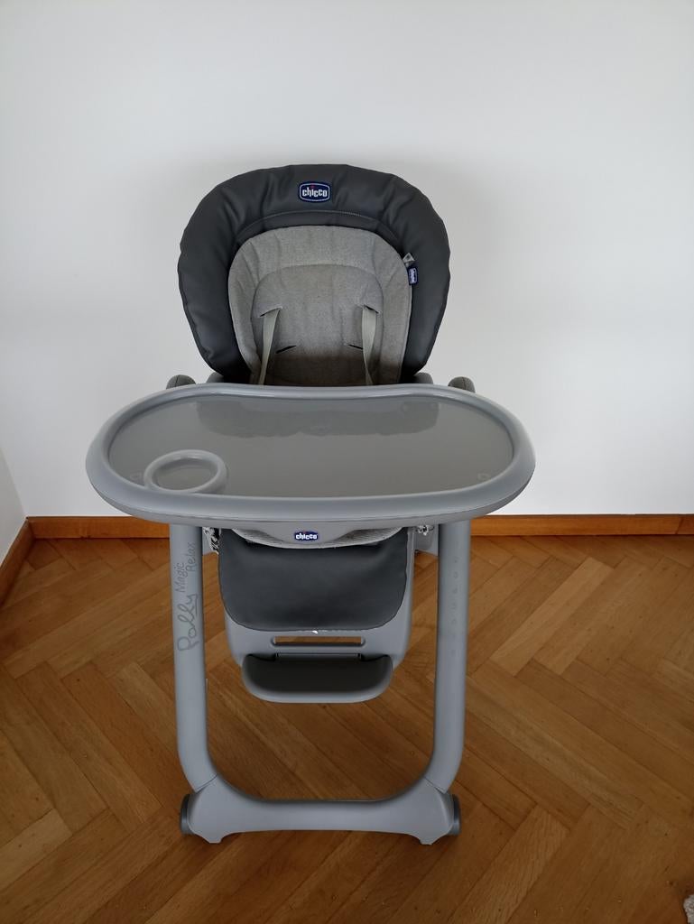 Polly Magic Relax kinderstoel - chicco, Ophalen, Gebruikt, Meegroeistoel, Gordel(s)