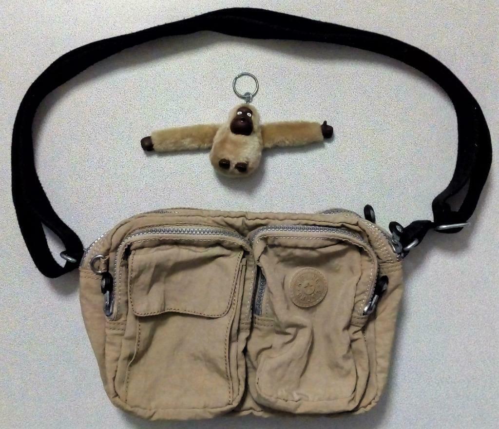 Sac à bandoulière, Enlèvement, Comme neuf, Beige, Kipling