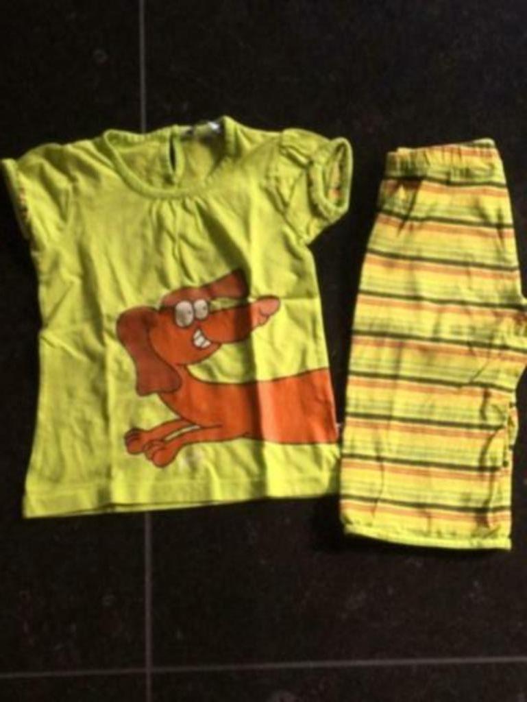 shortypyjama meisje 6 jaar, Kinderen en Baby's, Ophalen, Nacht- of Onderkleding, Gebruikt, Meisje