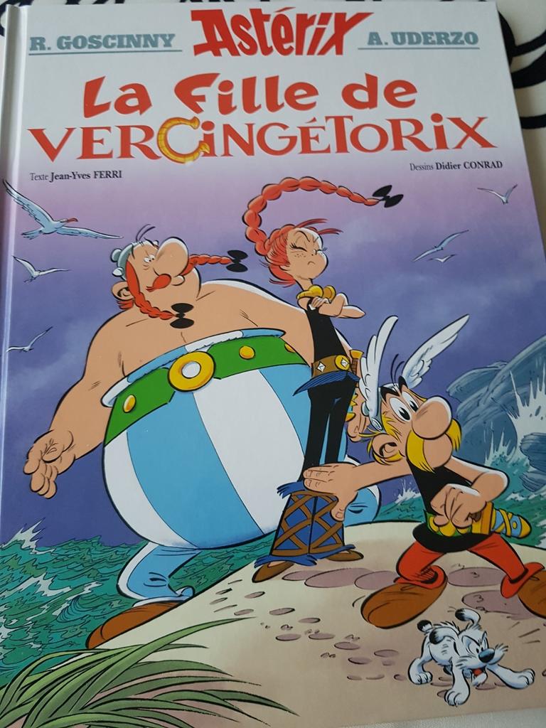 asterix la fille de vercingetorix, Une BD, Enlèvement, Neuf, Divers auteurs