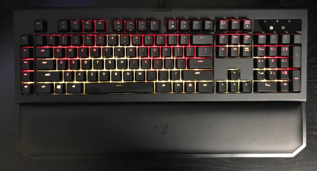 Clavier pour jeu Razer BlackWidow Chroma Pro, Reconditionné, Razer, Qwerty, Filaire