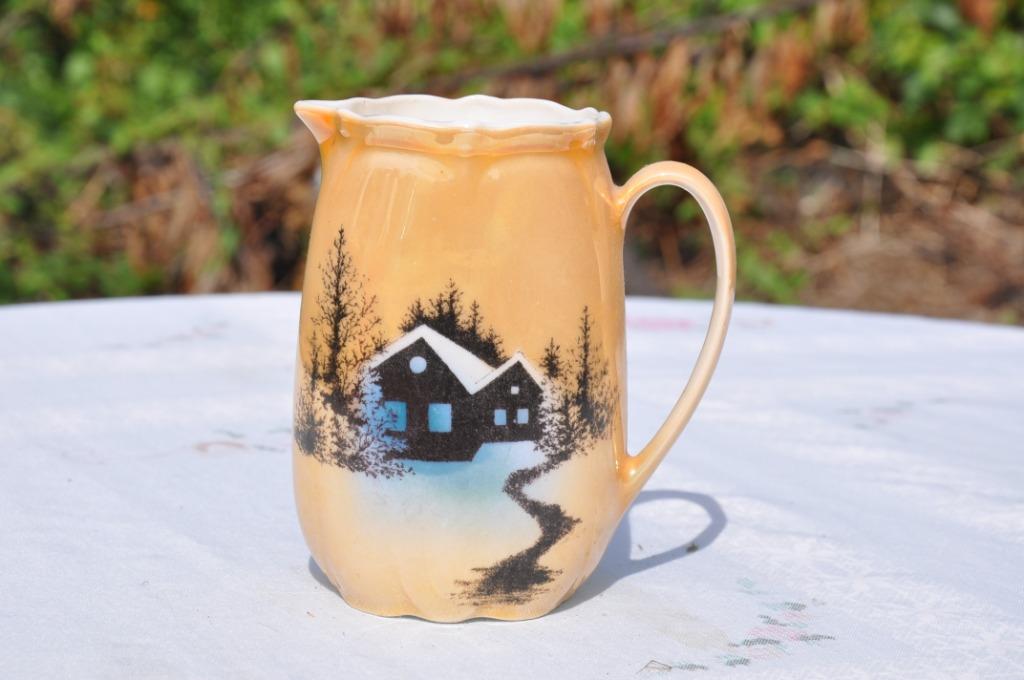 §  pot au lait porcelaine victoria china decor maison, Antiek en Kunst, Ophalen of Verzenden