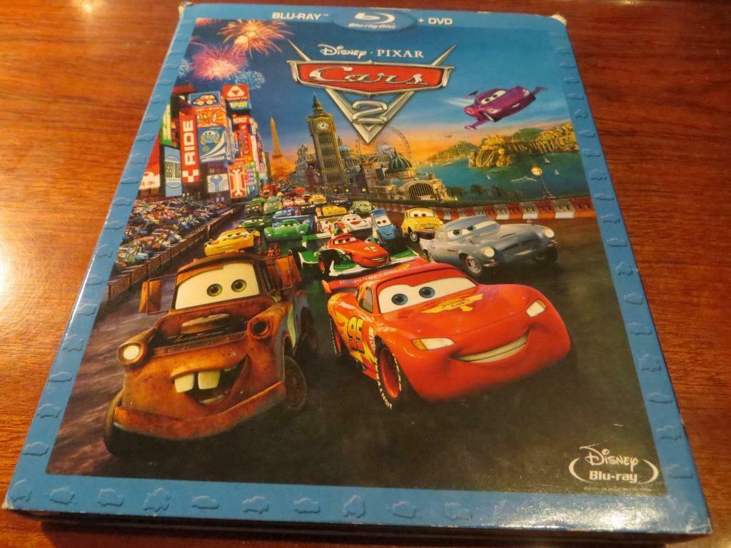 DISNEY / PIXAR - BLU-RAY & DVD - CARS 2, Collections, Envoi, Autres personnages, Utilisé, Autres types