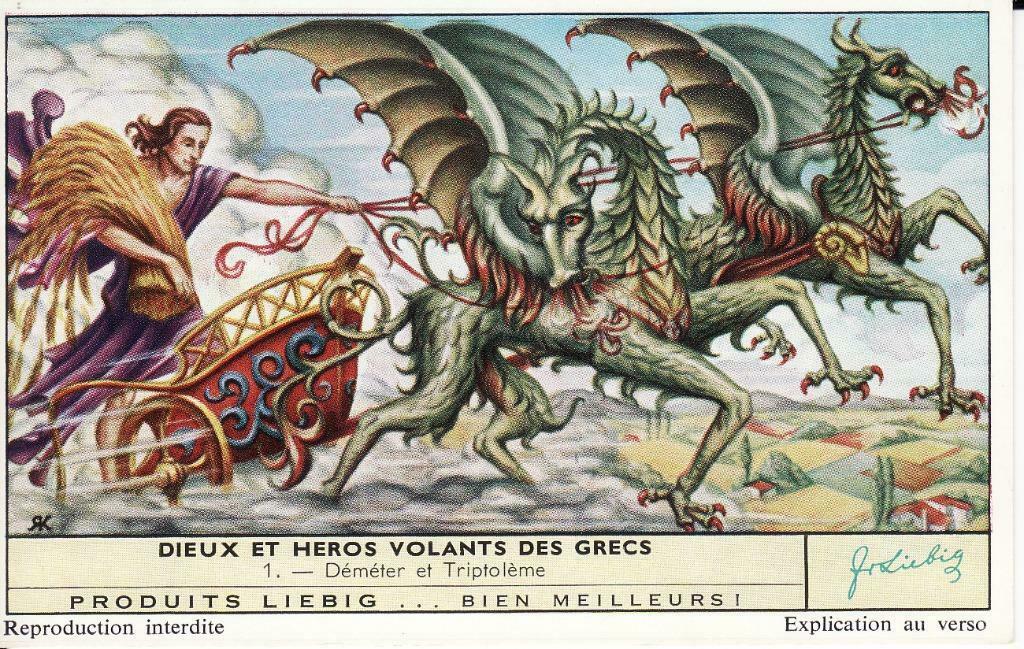 LIEBIG - CHROMOS, 1960 tot 1980, Ophalen of Verzenden, Zo goed als nieuw, Prent