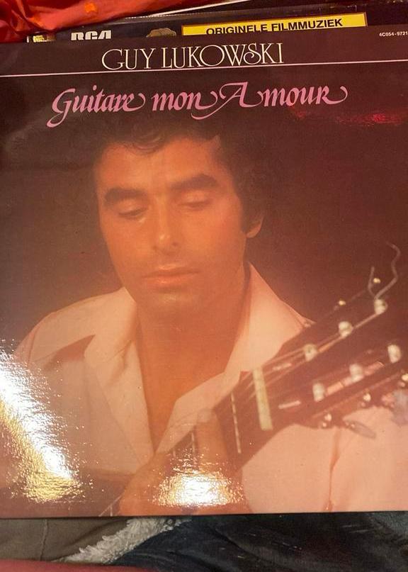EN PARFAIT ÉTAT LP GUY LUKOWSKI/GUITARE MON AMOUR !, Enlèvement ou Envoi