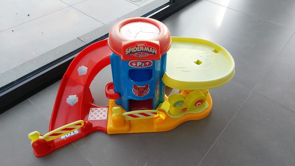 Garage à jouets Spiderman, Enlèvement, Comme neuf, Garçon ou Fille