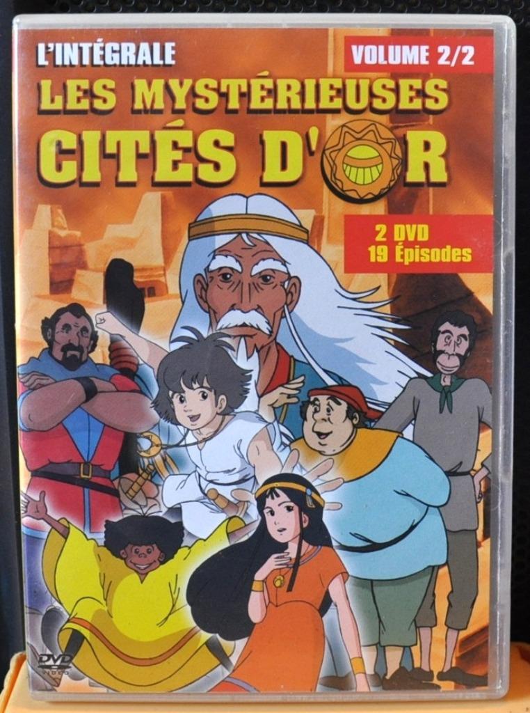 double dvd cité d'or volume 2/2 19 episodes (x20340), Enlèvement ou Envoi, Utilisé, Dessin animé