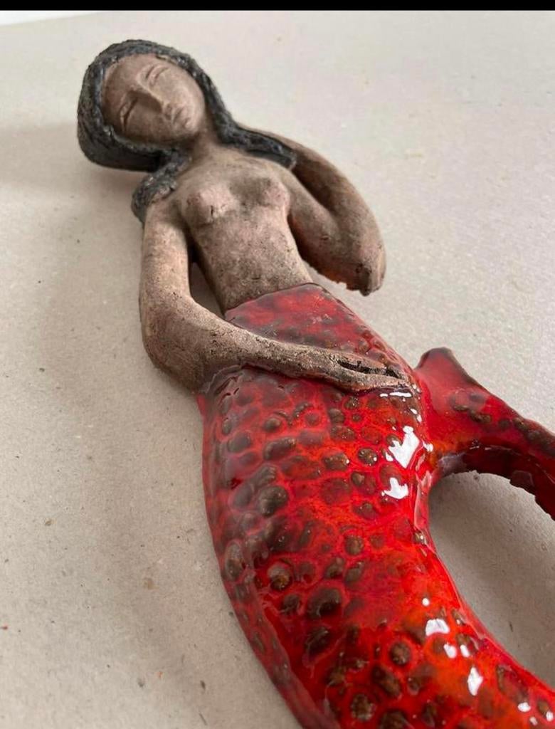 Sirène en céramique, Antiquités & Art, Enlèvement ou Envoi