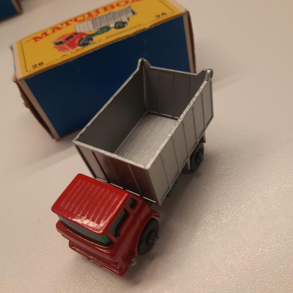 CAMION À BENNE GMC N 26, NOUVEAUX MODÈLES DE LA SÉRIE MATCH, Enlèvement, Neuf, Bus ou Camion, Matchbox