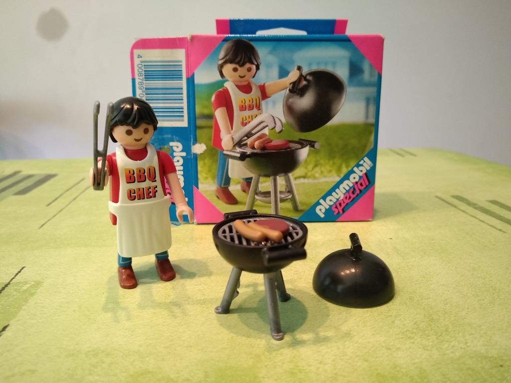Playmobil spécial 4649 papa/barbecue complet avec boite, Kinderen en Baby's, Speelgoed | Playmobil, Ophalen of Verzenden, Zo goed als nieuw