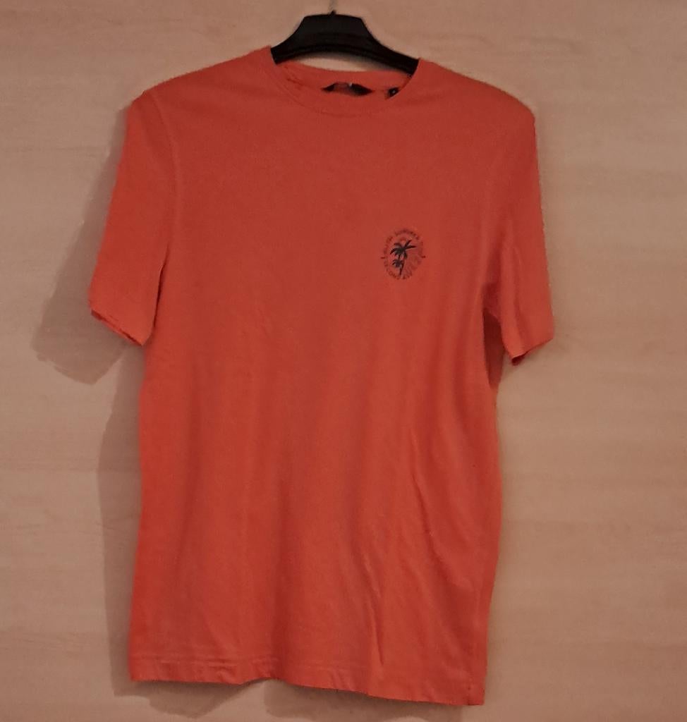 {T-shirt (taille S), Vêtements | Hommes, T-shirts, Enlèvement ou Envoi, Taille 46 (S) ou plus petite, Orange, Comme neuf