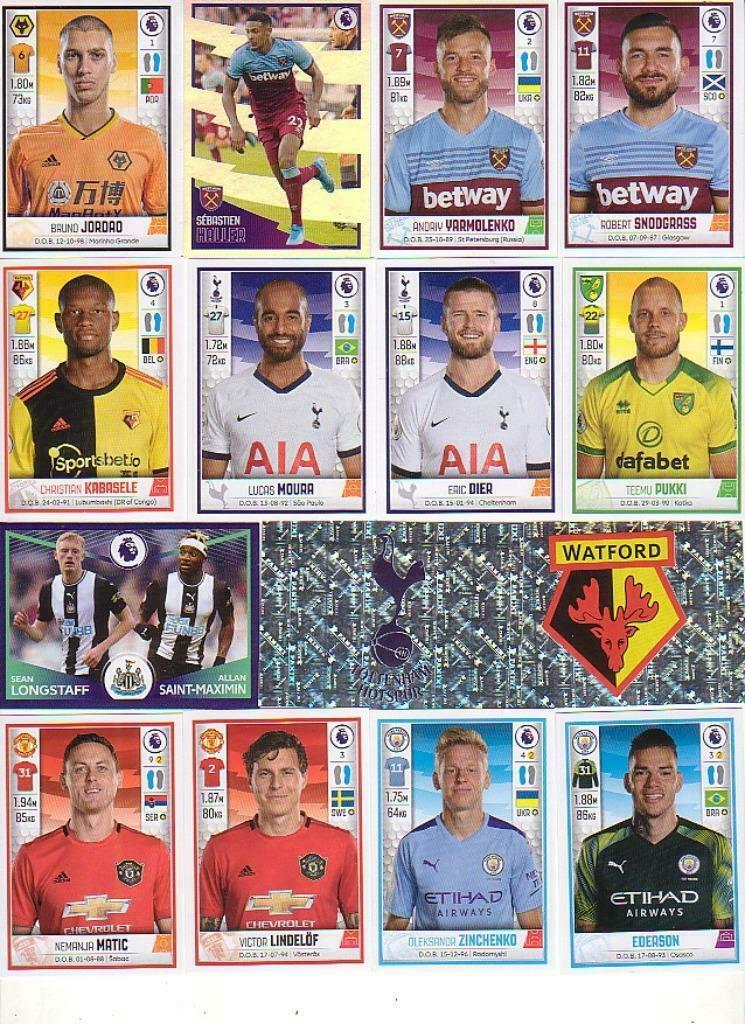 Panini /  Premier League 2020 / 92 Stickers, Verzenden, Nieuw, Poster, Plaatje of Sticker