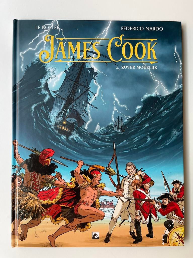 James cook zover mogelijk + dossier Nieuwstaat L103, Ophalen of Verzenden